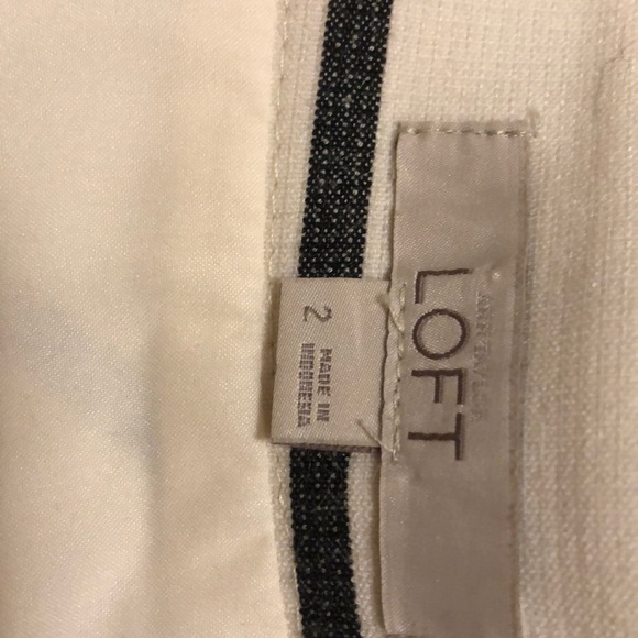 Window pane black and white skirt - Picture 2 of 2